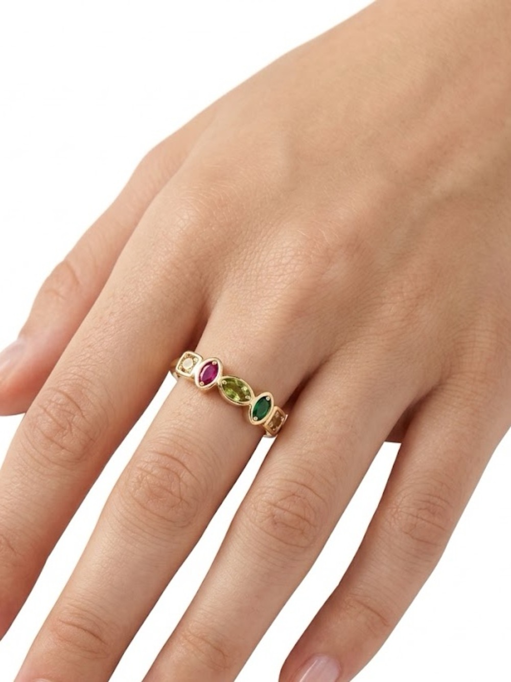 New Multi-Color CZ Adjustable Rings choose One - Picture 2 of 5
